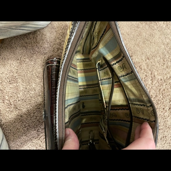 Brighton Straw and Leather Shoulder Bag - Picture 4 of 5